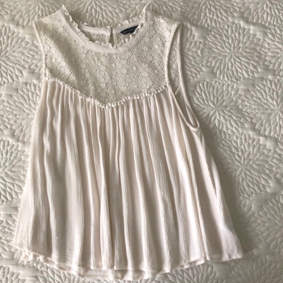 American Eagle Outfitters Tops - White Blouse American Eagle Outfitters Tops - White Blouse